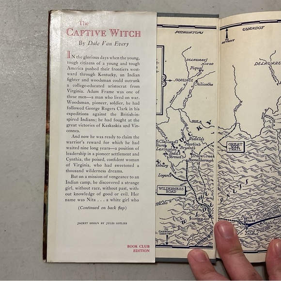 The Captive Witch by Dale Van Every Vintage Hardcover Book - Picture 2 of 7
